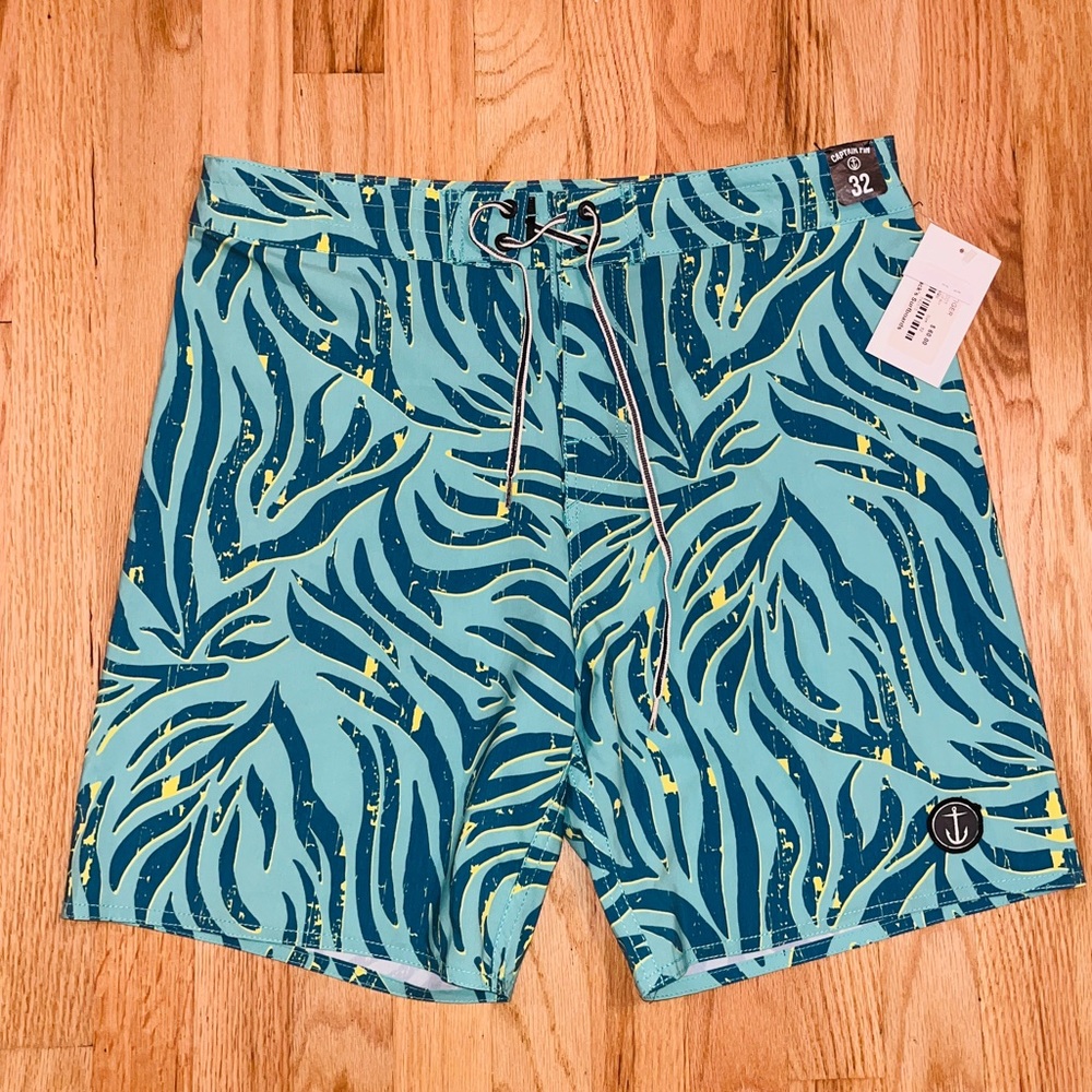 Captain Fin Men’s Boardshort, NWT